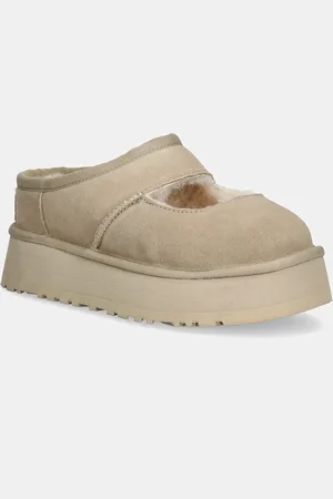 UGG Pantofole in camoscio Bea Mary Jane colore 1167612-MDSD