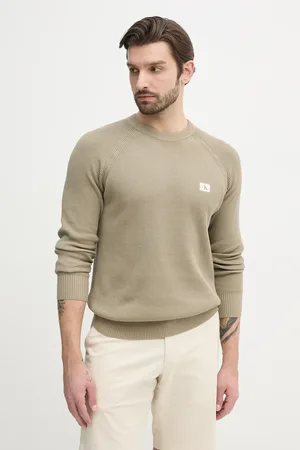 Calvin Klein Maglione in cotone uomo colore J30J327281
