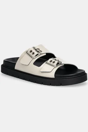 Copenhagen Shoes Ciabatte slide in camoscio Suede donna colore CPH796