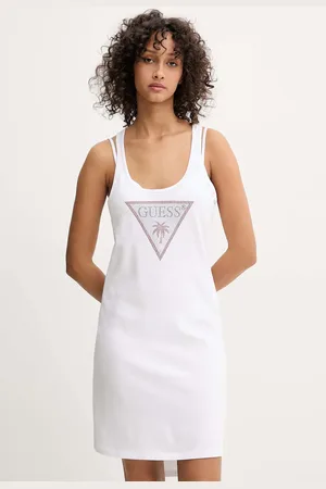 Guess Vestito da mare in cotone colore E5GP01 I3Z14
