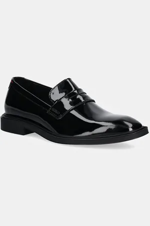HUGO BOSS Mocassini in pelle Gryff uomo colore 50528992