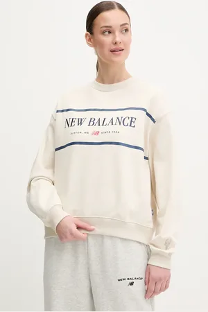 New Balance Felpa in cotone donna colore WT51923LIN