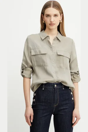 Guess Camicia ENORA donna colore W5GH83 WH5N2