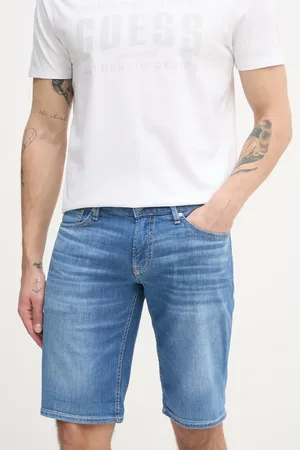 Guess Pantaloncini di jeans SONNY uomo colore M5GD01 D5MZ2
