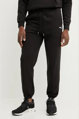PUMA Pantaloni tuta di cotone uomo colore 631535