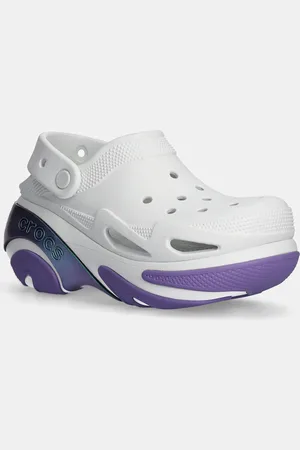 Crocs Ciabatte slide Bubble Crush Reflector Clog donna colore 210743