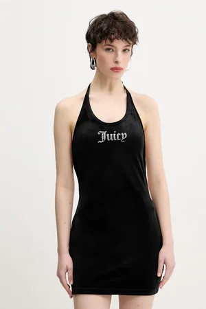 Juicy Couture Vestito in velluto HALTER colore JCWED125326