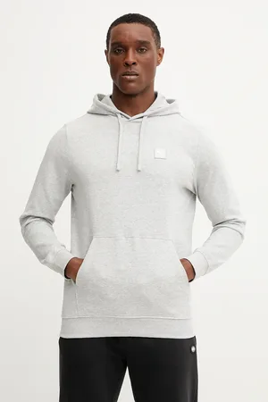 PUMA Felpa in cotone uomo colore con cappuccio 684728