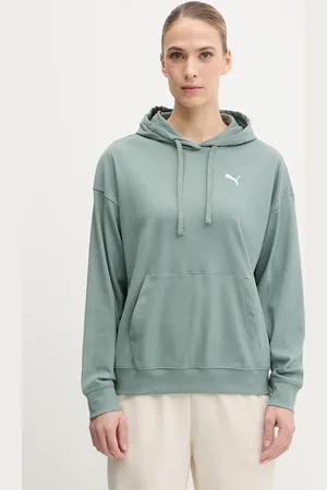 PUMA Felpa donna colore con cappuccio 685023