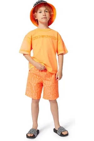Marc Jacobs Maglietta in cotone per bambini colore con applicazione W60446