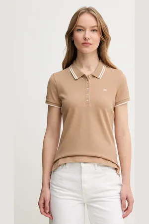 Tommy Hilfiger Polo donna colore marrone WW0WW44517