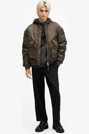AllSaints Pantaloni in cotone WARDEN colore M022TB