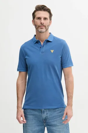 Guess Polo in cotone uomo colore F5GP00 K9WF1
