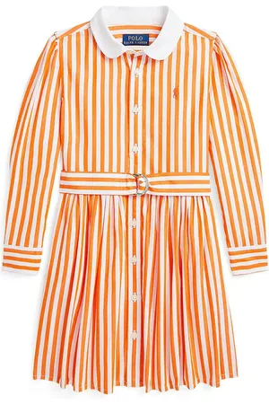 Ralph Lauren Vestito di cotone bambina colore 312957443002