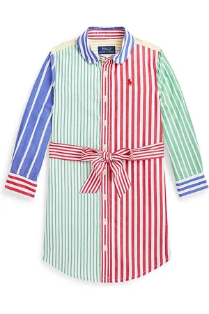 Ralph Lauren Vestito di cotone bambina 312957447001