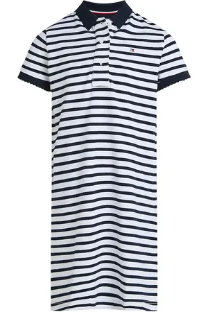 Tommy Hilfiger Vestito di cotone bambina colore KG0KG08700