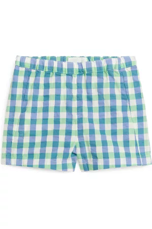 ARKET Pantaloncini - Seersucker Shorts - Blue