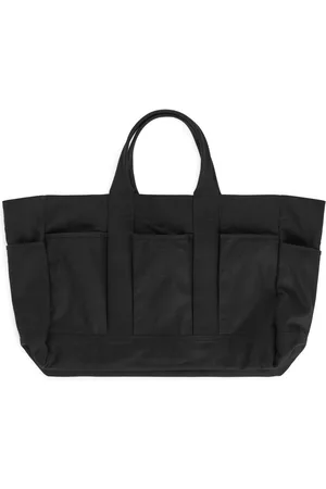 ARKET Donna Shopper e tote bag - Multipocket Canvas Tote Bag - Black