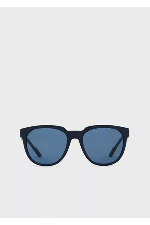 Emporio Armani Uomo Occhiali da sole - Occhiali Da Uomo Forma Phantos Con Aste Intercambiabili
