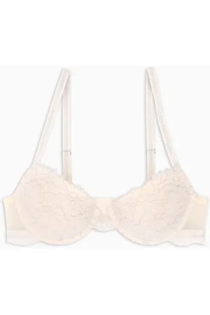 TEZENIS REGGISENO SATIN ROSSO CON PIZZO BIANCO 4B LINGERIE SEXY INTIMO BRA