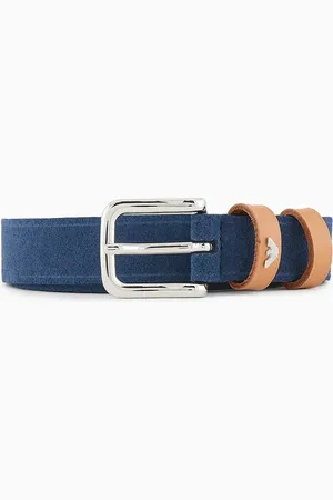 Cintura intrecciata elastica multicolore Blu Rosso | Acciaio®