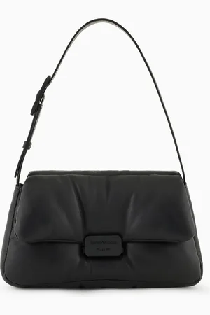 Emporio Armani Borsa a spalla in nappa puffy