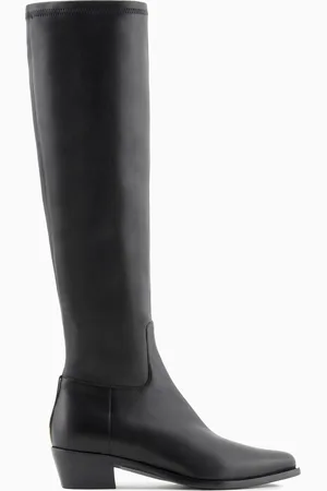 Giorgio Armani Stivali in nappa stretch
