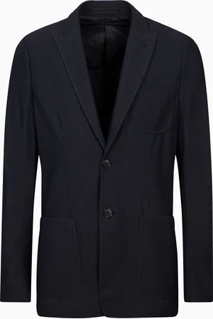 Giorgio Armani Giacca monopetto Icon in gaufré tecnico