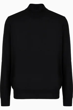 Giorgio Armani Maglia a collo alto in lana vergine