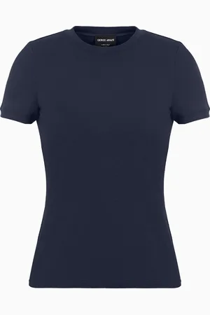 Giorgio Armani T-shirt in jersey di viscosa stretch