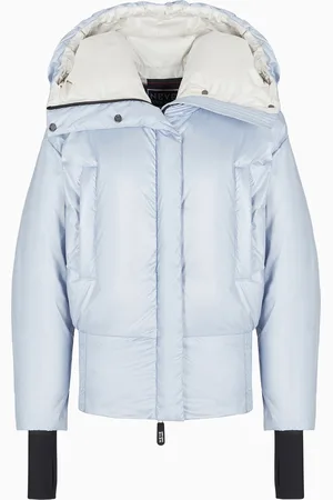 Giorgio Armani Neve Giacca imbottita in tessuto perlato
