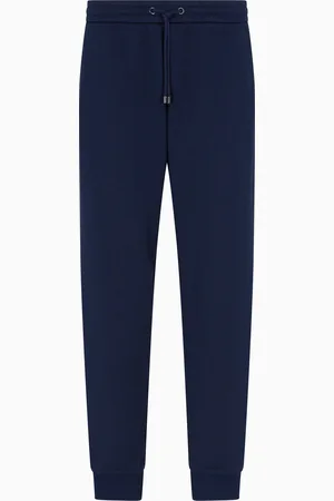 Giorgio Armani Pantaloni jogger in misto cotone