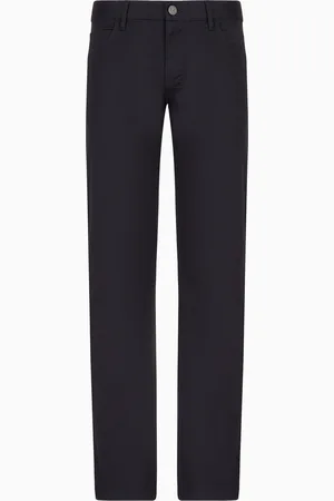 Giorgio Armani Pantalone 5 tasche regular fit in cotone stretch