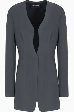 Giorgio Armani Giacca lunga in cady tecnico
