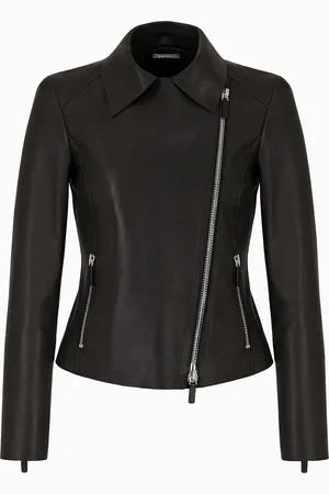 Giorgio Armani Giacca modello biker in nappa
