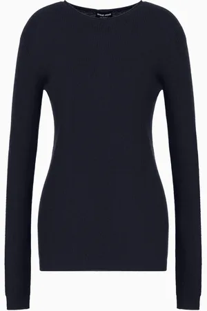 Giorgio Armani Maglia girocollo in puro cashmere