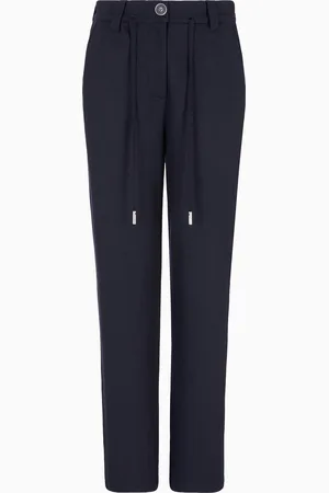 Giorgio Armani Pantaloni in panno di pure cashmere