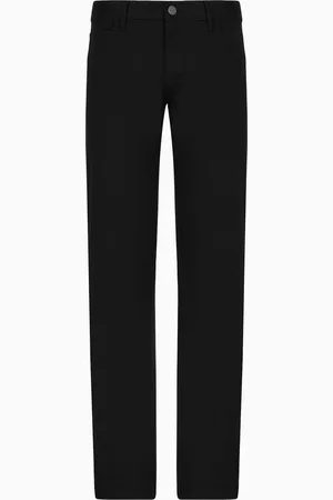 Giorgio Armani Pantalone 5 tasche regular fit in cotone stretch