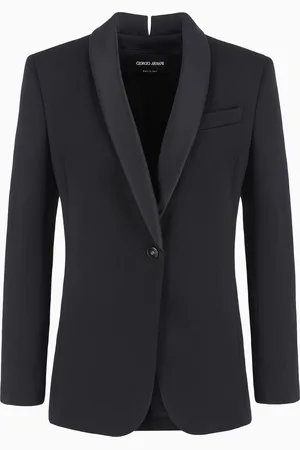 Giorgio Armani Giacca monopetto in lana vergine
