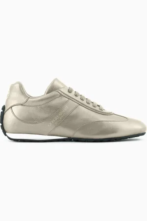 Giorgio Armani Sneakers in pelle laminata