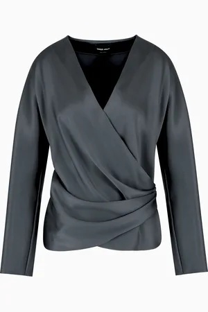 Giorgio Armani Camicia in doppio raso di seta