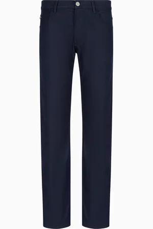 Giorgio Armani Pantalone 5 tasche regular fit in cotone stretch