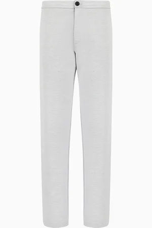 Giorgio Armani Pantaloni in doppio jersey di cotone