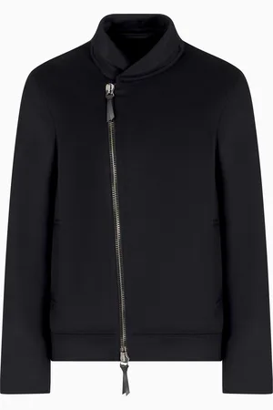 Giorgio Armani Blouson Icon in panno double di cashmere