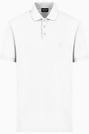 Giorgio Armani Polo in piquet di cotone stretch