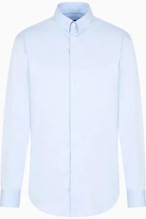Giorgio Armani Camicia in twill di cotone