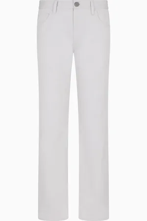 Giorgio Armani Pantaloni 5 tasche regular fit in cotone stretch