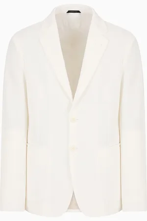 Giorgio Armani Giacca monopetto in gaufré tecnico