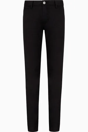 Giorgio Armani Pantaloni 5-tasche in cotone stretch