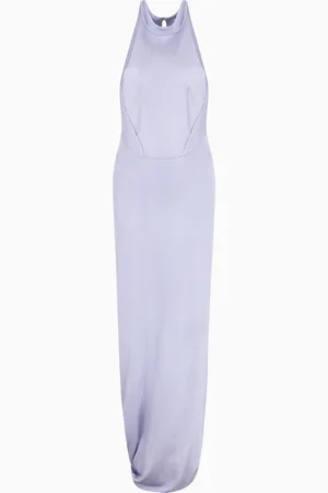 Giorgio Armani Abito lungo in jersey di viscosa